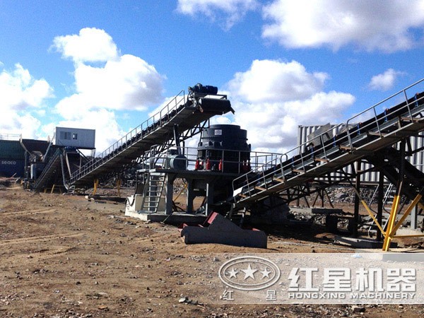 制砂生產線現場