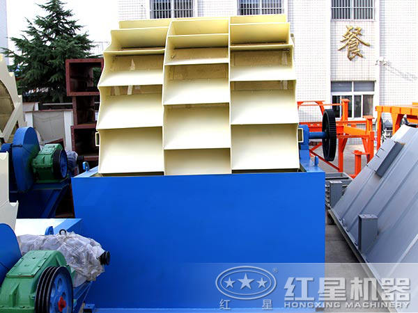 輪斗式洗砂機(jī)產(chǎn)量高