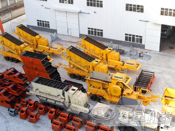 新型移動破碎站環保