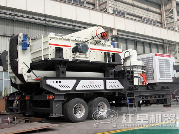 輪胎移動碎石機 輪胎移動碎石機