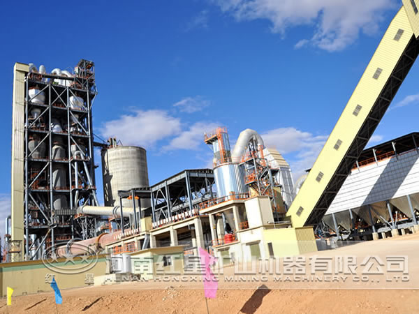 水泥生產工藝流程