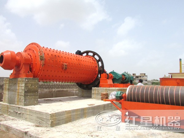 錳礦磁選工藝現場