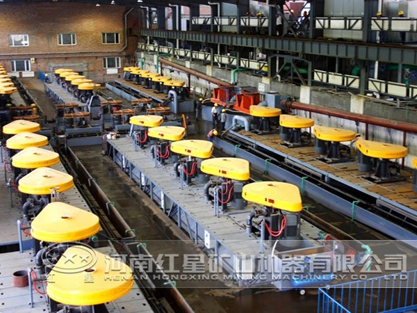 鉬礦選礦生產(chǎn)線