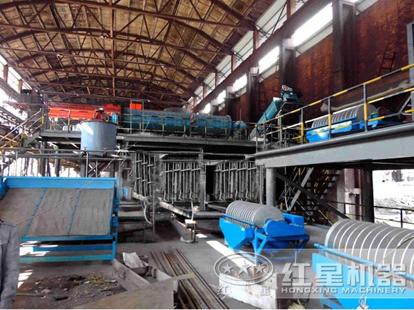 鎳礦磁選工藝現場