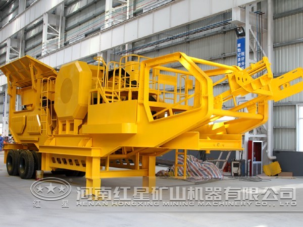 花崗巖移動(dòng)破碎站