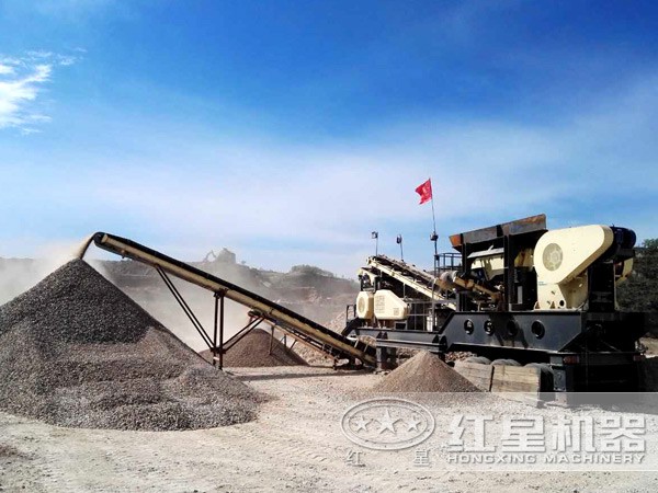 移動制砂生產線